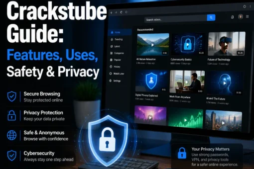 Crackstube guide showing video browsing features, privacy considerations, and essential online safety tips for users.